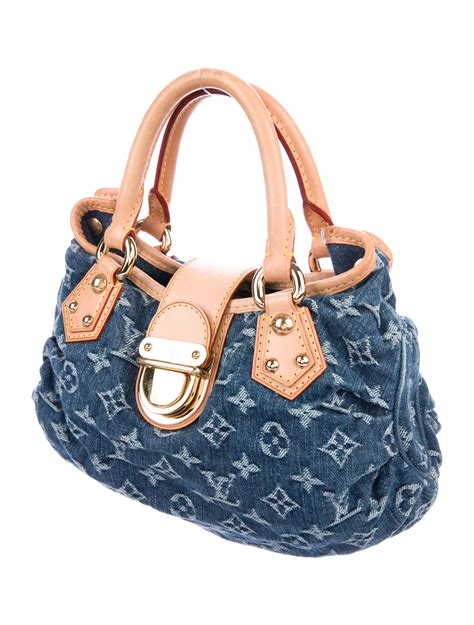 LOUIS VUITTON Women's Tasche Denim Monogram 